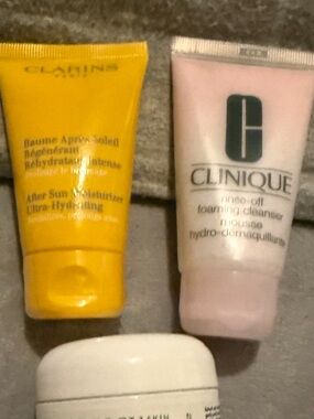 Clarins Yellow After-Sun Moisturizer Tube